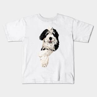 Finley the Bernadoodle Kids T-Shirt